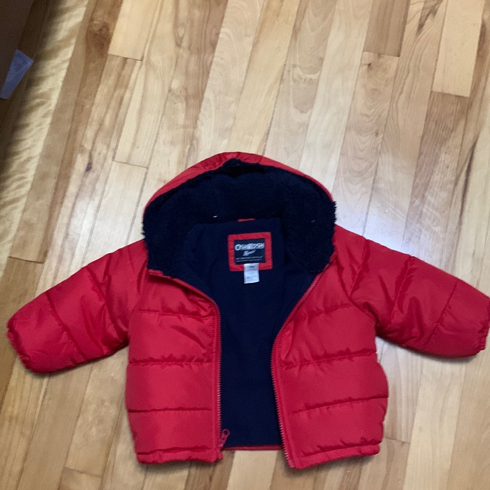 Unisex Red puffer jacket